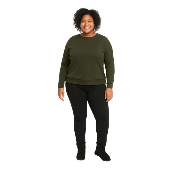 NWOT Kirkland Signature Women’s Black Suede Shearling Lined Winter Boots Size 6W - Picture 1 of 6